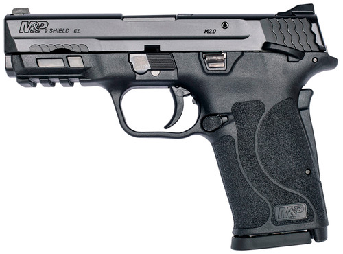 Smith & Wesson 13396 M&P9 Shield EZ Range Kit 9mm Luger 3.68" 8+1 Matte Black Frame Black Armornite Stainless Steel Slide Black Polymer Grip Includes 2 Mags, Hard Carry Case, Eye/Ear  Protection & Barrel Cleaner