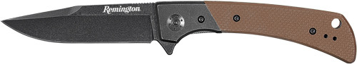 REMINGTON CUTLERY EDC DROP PT 4 FOLDER G10 TAN/BLACK