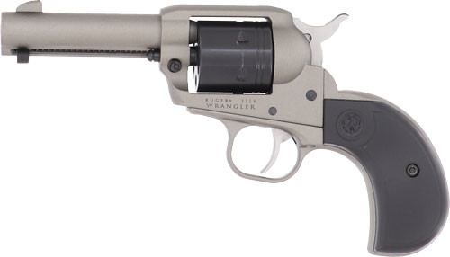 RUGER WRANGLER .22LR 3.75 FS 6-SH SILVER BIRDSHEAD GRIP