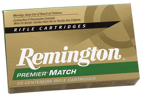 Remington Ammunition 22106 Premier Match 223 Rem 62 gr Hollow Point Match 20 rounds