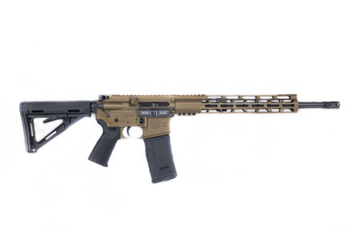 DB15 300BLK 30+1 16 BRNZ MLOK12 M-LOK RAIL12 Aluminum M-LOK RailMOE Grip | A2 Flash Hider 905