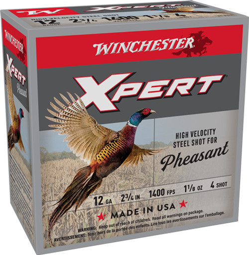 WIN AMMO XPERT STEEL 12GA. 2.75 1 1/8OZ. # 25-PACK