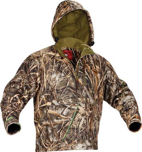 ARCTIC SHIELD BARRICADE FLEECE PULLOVER REALTREE MAX-7 LARGE