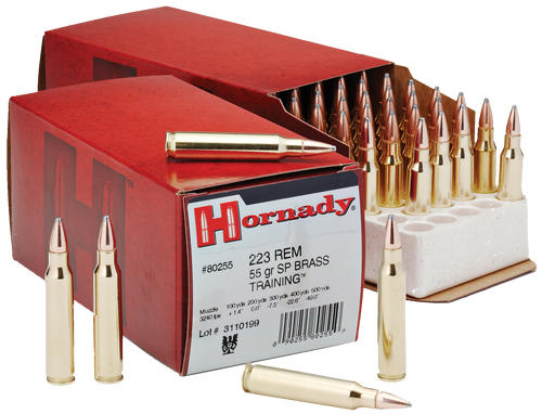 SALE PRICE BACKORDER ONLY Hornady 80255 Custom  223 Remington 55 GRAIN Spire Point 50 rounds