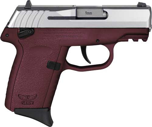 SCCY CPX1-TT PISTOL GEN 3 9MM 10RD SS/CRIMSON MANUAL SAFETY