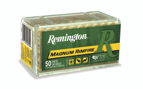 Remington 17 HMR Rimfire Ammunition 20025 20 gr Jacketed Soft Point 50 Rounds