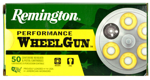 Remington Ammunition 22278 Performance WheelGun 38  S&W 146 gr Lead Round Nose (LRN) 50 rounds