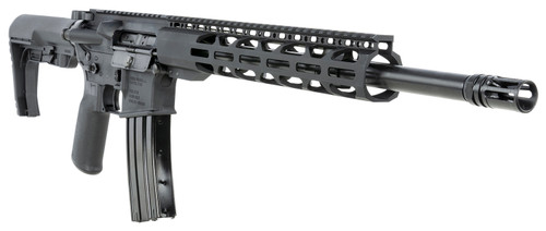   Radical Firearms FR16556SOC12RPRMFT Forged 5.56x45mm NATO 16" 30+1 Black Anodized Black 6 Position MFT Minimalist Stock Black MFT EPG 16 Grip Right Hand 12" M-LOK