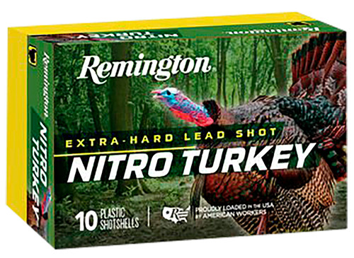 Remington Ammunition 26688 Nitro Turkey 12 Gauge 2.75" 1 1/2 oz 5 Shot 10 rounds