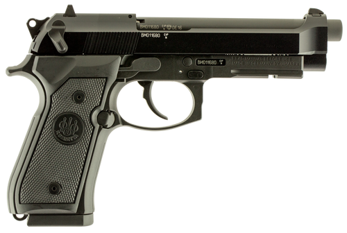 Beretta USA J90A1M9A1F19 M9 22LR 22 LR 4.90 15+1  Black Bruniton  Black Aluminum Grip