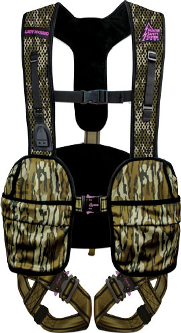 HSS SAFETY HARNESS NEW LADY HYBRID WOMENS 250-300# MO-BL