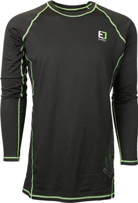 ELEMENT OUTDOORS BASE LAYER THERMAL SHIRT BLACK LARGE