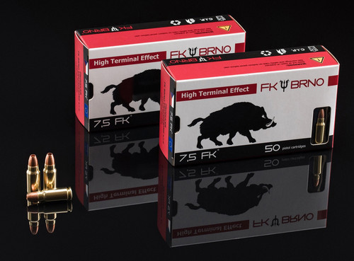 Italian Firearms Group FKAMMOF550 7.5 FK Handgun Ammo 95gr 50 Rounds 860002300764