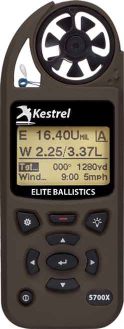 KESTREL 5700X ELITE W/ APPLIED BALLISTICS FLAT DARK EARTH