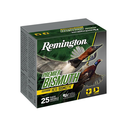 Remington R20503 12 Gauge Steel Shotgun Ammo #2 2.75" 1 1/4 oz 25 Rounds 047700532707