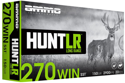 CLOSEOUT Ammo Inc 270 Ammo 150gr Super Shock Tip Ammunition - 20 Rounds