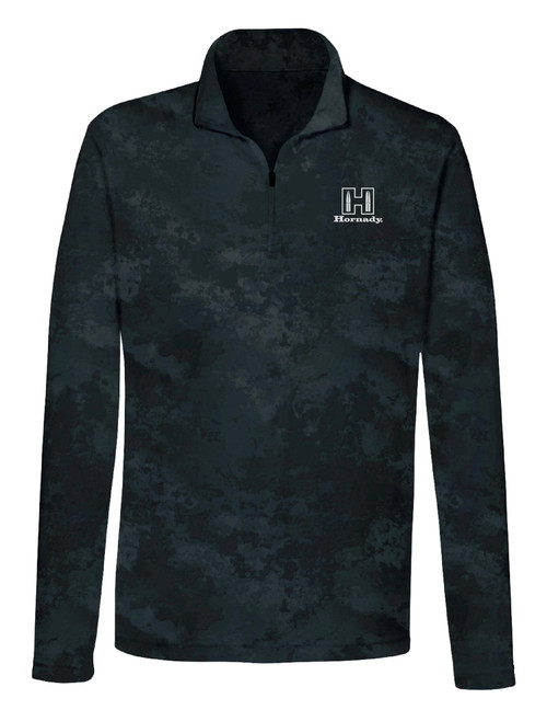 Hornady 99597XXXL 1/4 Zip Black 3XL 090255721096