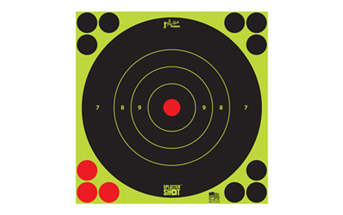 PRO-SHOT TARGET 8 GRN BULLSEYE 6PK