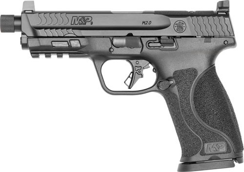 S&W M&P9 M2.0 9MM 4.625 OPTIC READY 17-SHOT THREADED BBL BLK