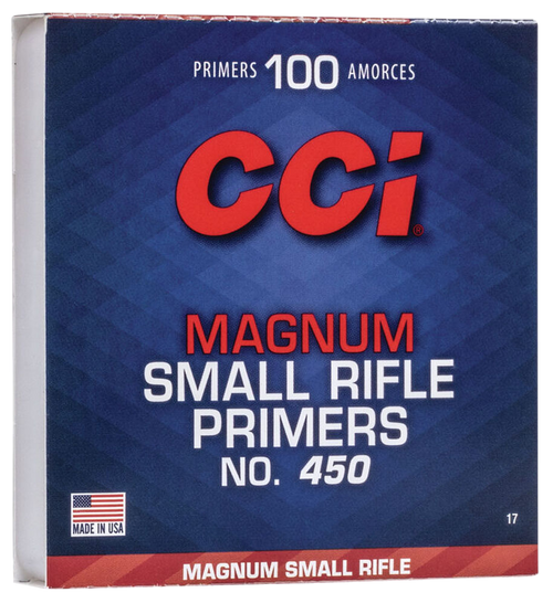   CCI 0018 Magnum Pistol No. 550 Small  Pistol Multi-Caliber Handgun 1000 Per Pack