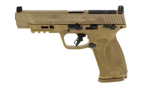 S&W M&P 2.0 9MM 5 17RD FDE TS OR