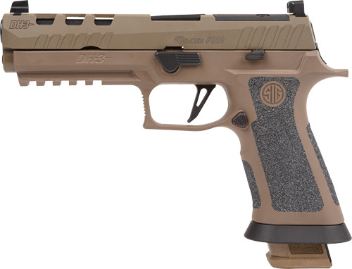 SIG P320 9MM 5 CUSTOM WORKS XRAY 3DAY NGT SIGHTS 21-SH FDE