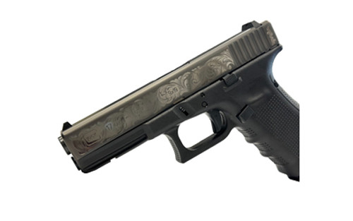 GLOCK 17 GEN4 9MM 17RD BLK ENGRAVED