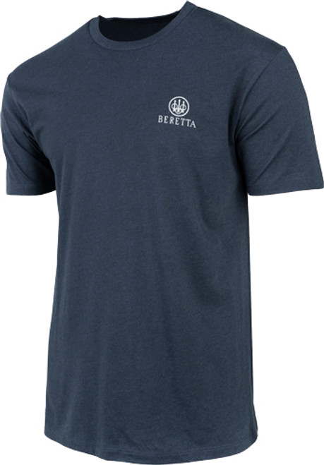 BERETTA LEGACY T-SHIRT BACK LOGO LARGE NAVY