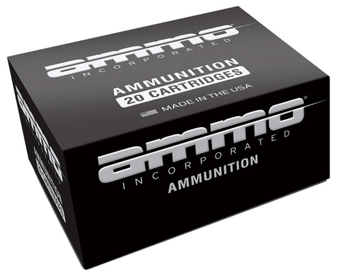 Ammo Incorporated 357 Mag Ammunition 357125JHPA20 125 gr Jacketed Hollow Point 20 Rounds