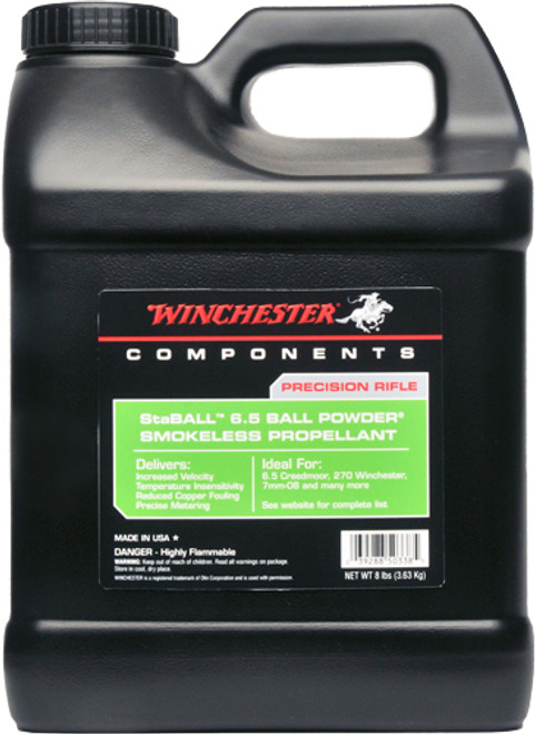 WINCHESTER POWDER STABALL 6.5 8LB CAN !