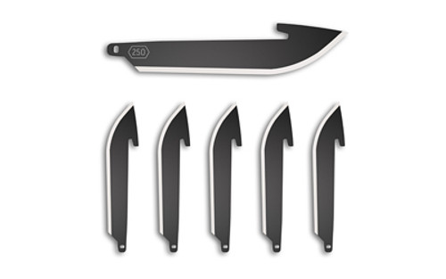 OD EDGE DROP-PT 2.5 BLADE 6PK BLK