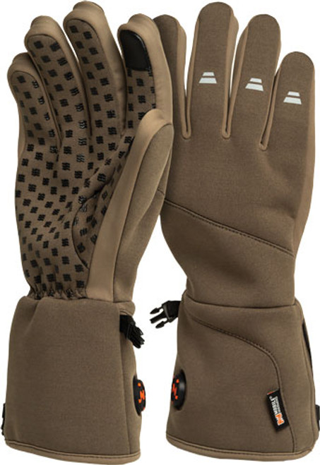 MOBILE WARMING UNISEX NEOPRN HEATED GLOVE MOREL LARGE