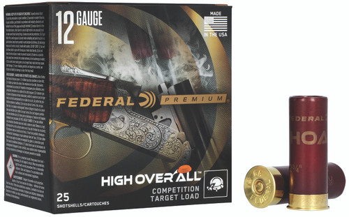 Federal HOA12HC8 12 Gauge Lead Load Shotgun Ammo #8 2.75" 1 1/8 oz 25 Rounds 604544680201