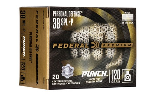 FED PUNCH 38 SPL 120GR JHP 20/200