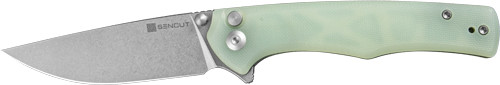 SENCUT KNIFE CROWLEY 3.48 NATURAL G10/STONEWASHED D2