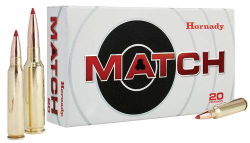 Hornady 81500 Match 6.5 Creedmoor 140 gr 2710 fps Extremely Low Drag-Match (ELD-M) Sold by case -200 rds (20 rounds per box, 10 boxes)