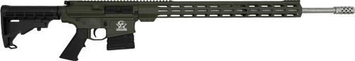 GLFA AR10 RIFLE .243 WIN. 24 S/S BBL 5-SHOT OD GREEN