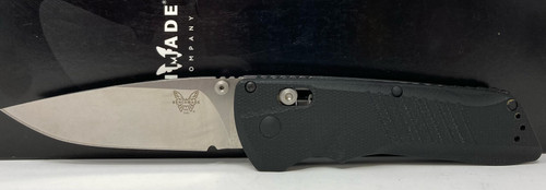 Benchmade 5400 Serum AXIS Dual-Action AUTO 3.47" Satin Plain Blade, G10 Handles