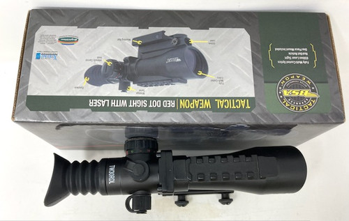 BSA  TW30RDL Tactical 1x 30mm Obj 2 Eye Relief Black