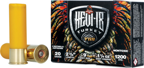 HEVI-SHOT HEAVY 18 TSS 20GA 2.75 1-1/4OZ #9 5RD 10BX/CS