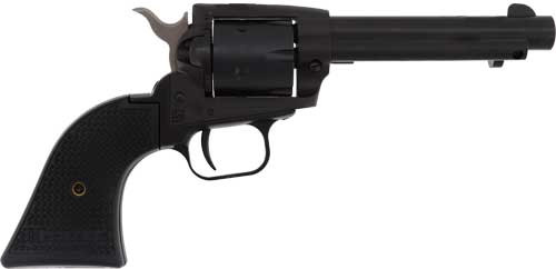 HERITAGE .22LR/.22WMR BLACK 4.75 STEEL FRAME POLYMER GRIP