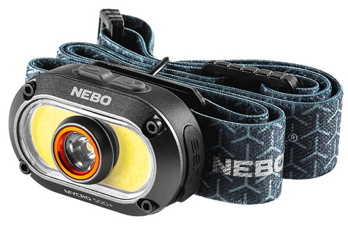 Alliance Consumer Group NEBHLP1005 Mycro 500+ Rechargeable Headlamp  Black |