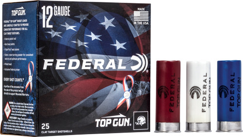 FEDERAL TOP GUN 12GA 1-1/8OZ 1145FPS #8 250RD CASE LOT 840