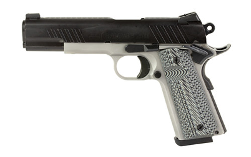 SAV 1911 45ACP 5 8RD BLK/STS BLEM