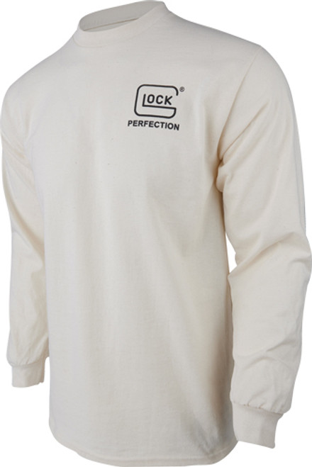 GLOCK OEM BORN IN AUSTRIA LONG SLEEVE SHIRT TAN XX-LARGE