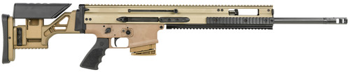 FN 381005432 SCAR 20s NRCH 6.5 Creedmoor 20 Barrel 10+1  Flat Dark Earth Anodized Receiver FDE Precision Stock With Adjustable Comb & Cheekpiece Black Hogue Rubber Grip Optics Ready