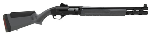 Savage Arms 57787 Renegauge Security 12 Gauge 18.50 6+1 Matte Black Rec/Barrel Matte Gray Monte Carlo Stock Right Hand (Full Size) with Ghost Ring Sights