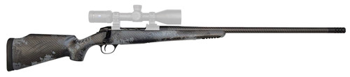 Fierce Firearms FCTRG65CM20BBO CT Rage  6.5 Creedmoor Caliber with 4+1 Capacity 20 Carbon Fiber Barrel Black Cerakote Metal Finish & Blackout Camo Fixed Fierce Tech C3 Stock Right Hand (Full Size)