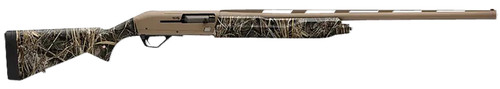 Winchester Repeating Arms 511304291 SX4 Hybrid Hunter 12 Gauge 3.5 4+1 (2.75) 26 FDE Cerakote Barrel/Rec Realtree Max-7 Furniture TruGlo Fiber Optic Sight