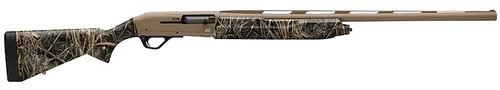 Winchester Repeating Arms 511304391 SX4 Hybrid Hunter 12 Gauge 3 4+1 (2.75) 26 FDE Cerakote Barrel/Rec Realtree Max-7 Furniture TruGlo Fiber Optic Sight